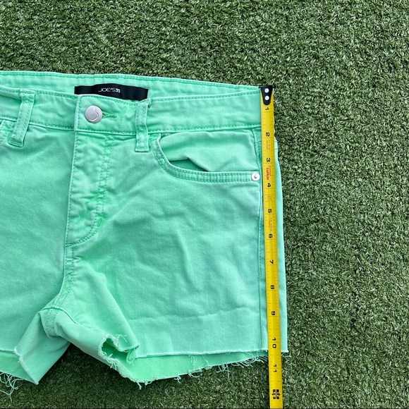 Joe's Jeans Shorts Green size 26 Preowned great condition casual summer Vegas* - Picture 5 of 8